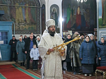 В попразднство Рождества Христова Преосвященнейший епископ Дионисий совершил Божественную литургию в храме Вознесения Господня города Калач