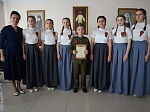 В Епархиальном управлении состоялась встреча со студентами ССУЗов г. Россоши, организованная Епархиальным отделом религиозного образования и катехизации