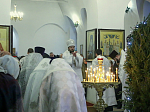 Епископ Россошанский и Острогожский Дионисий совершил Божественную литургию в Казанском храме города Павловска