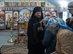 Правящий Архиерей возглавил воскресное богослужение в храме Рождества Пресвятой Богородицы города Россошь