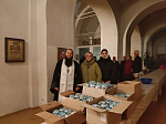 На приходах Верхнемамонского района организовали гуманитарную помощь для воинов - участников СВО