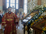 Преосвященнейший Дионисий, епископ Россошанский и Острогожский, возглавил торжества в честь 20-летия Свято-Ильинского кафедрального собора г. Россошь
