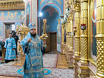 Епископ Россошанский и Острогожский Андрей сослужил митрополиту Воронежскому и Лискинскому Сергию в день престольного праздника в Покровском соборе г. Воронежа