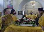 В Неделю 3-ю по Пятидесятнице Правящий Архиерей совершил Божественную литургию в Спасском Костомаровском женском монастыре