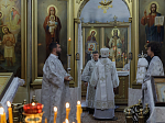В праздник Преображения Господня Правящий Архиерей совершил Божественную литургию в храме Преображения Господня города Острогожска