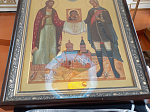Икона с мощами святого благоверного князя Александра Невского и святого праведного воина Феодора Ушакова была принесена в храмы Острогожского благочиния