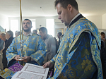 Правящий Архиерей совершил Божественную литургию в храме в честь иконы Божией Матери «Спорительница хлебов» села Галиевка Богучарского района