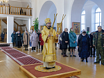 Архипастырь возглавил торжества, посвященные 20-летию со дня Великого освящения храма во имя святителя Митрофана, первого епископа Воронежского села Верхний Мамон