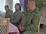 В Духовно-просветительском центре во имя свт.Тихона Задонского прошла встреча воспитанников центра с участниками Специальной военной операции