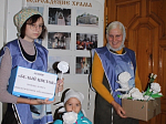 В Тихоновском соборном храме г. Острогожска традиционно прошла благотворительная акция "Белый цветок"
