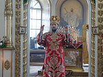 Епископ Россошанский и Острогожский Дионисий совершил Литургию в храме святых апостолов Петра и Павла с. Репьевка