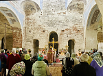 В храме Воздвижения Креста Господня села Манино Калачеевского района молитвенно встретили престольный праздник