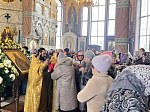 Паломники из Богучарского церковного округа совершили поездку в город Россошь