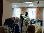 Клирик Каменского церковного округа совершил Великое освящение воды в БУ ВО «Пансионат «Подгоренский»»