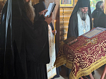 В Воскресенском Белогорском монастыре совершили чин монашеского отпевания над монахом Спиридоном (Сидоренко)