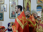 Глава Россошанской епархии совершил Божественную литургию в храме сщмч. Петра, митрополита Крутицкого, на малой родине святого