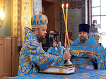 Епископ Россошанский и Острогожский Дионисий вместе с Архипастырями епархий Воронежской митрополии совершил Божественную литургию