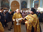 В канун гражданского Нового года благочинный Богучарского церковного округа совершил молебны на Новолетие