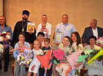 Руководитель епархиального отдела по вопросам семьи, защиты материнства и детства поздравил юбиляров с Международным днем семьи