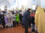 Школьники посетили Петропавловский храм