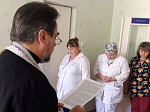 Священник совершил визит в Кантемировскую районную больницу