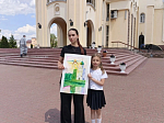 Воспитанницы воскресной школы имени архиепископа Серафима (Соболева) города Богучара приняли участие в конкурсе «Мы рисуем Божий мир»