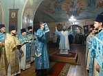 Архипастырь возглавил торжественное Богослужение в храме Покрова Пресвятой Богородицы города Павловска