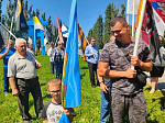  У поклонного креста в поселке Каменка состоялся традиционный братский молебен с акафистом