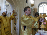 В Неделю 3-ю по Пятидесятнице Правящий Архиерей совершил Божественную литургию в Спасском Костомаровском женском монастыре