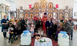 В храме святого Великомученика и Победоносца Георгия с. Манино Калачеевского района проведена акция «Любовь сорадуется истине»