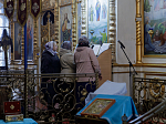 В праздник Благовещения Пресвятой Богородицы епископ Россошанский и Острогожский Дионисий совершил Божественную литургию в храме Вознесения Господня города Калач