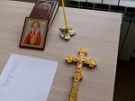 В женской консультации Кантемировской районной больницы священнослужитель совершил молебен