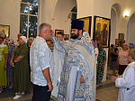 Всенощное бдение в Казанском храме г. Павловска накануне Успения Пресвятой Богородицы