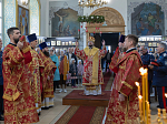 Епископ Дионисий совершил Божественную литургию в храме святого мученика Иоанна Воина г. Богучар