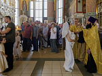 В канун праздника святых отцов шести Вселенских соборов, в Ильинском кафедральном соборе Россоши совершено всенощное бдение