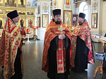 В Свято-Тихоновском соборном храме города Острогожска состоялись богослужения, посвященные Дню Великой Победы
