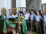 Администрация и аграрии испросили Божьего благословения в подготовке к уборке урожая