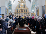 Архипастырский визит в Богучарское благочиние