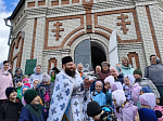 В Казанском храме поселка Каменка торжественно отметили праздник Благовещения