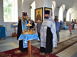 Всенощное бдение в Казанском храме г. Павловска накануне Успения Пресвятой Богородицы