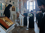 Глава Россошанской епархии совершил Божественную литургию в Свято-Ильинском кафедральном соборе города Россошь