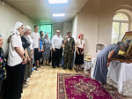 Продолжилось пребывание XIII-го Ильинского казачьего крестного хода в Калачеевском районе