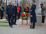 В Верхнем Быке прошла церемония перезахоронения останков членов экипажа бомбардировщика, погибших в ВОВ