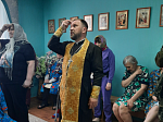 В праздник Благовещения священник посетил Кантемировский центр реабилитации и социализации в селе Писаревка