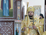 В Неделю 19-ю по Пятидесятнице епископ Дионисий совершил Божественную литургию в Воскресенском соборе Белогорского мужского монастыря