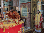 Преосвященнейший Дионисий, епископ Россошанский и Острогожский совершил Божественную литургию в Свято-Ильинском кафедральном соборе г. Россошь