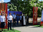 В селе Петропавловка открылась Аллея памяти героев Великой Отечественной войны
