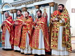 Соборное богослужение в главном храме Павловского благочиния