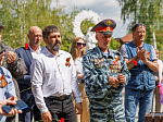 В Парке Защитников Отечества г. Калач торжественно отрыли Аллею Славы ветеранов органов внутренних дел