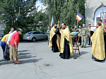 Ильинский казачий крестный ход прибыл в конечную точку своего назначения - город Россошь
